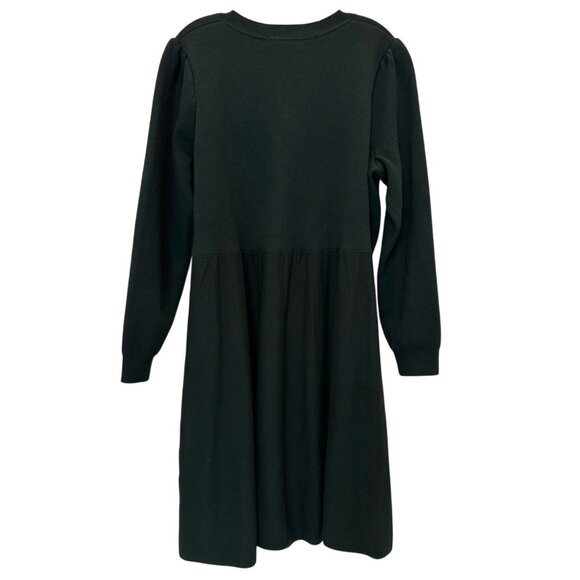 Boden Relaxed Knitted Mini Dress Green Size 14L - Picture 8 of 14